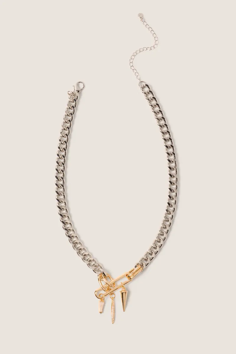 Women's Bassett Two Tone Necklace 1