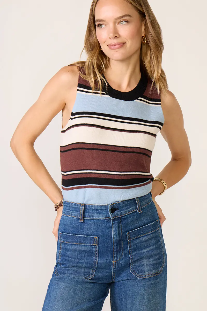 Women's Bay Crew Neck Tank Top 1