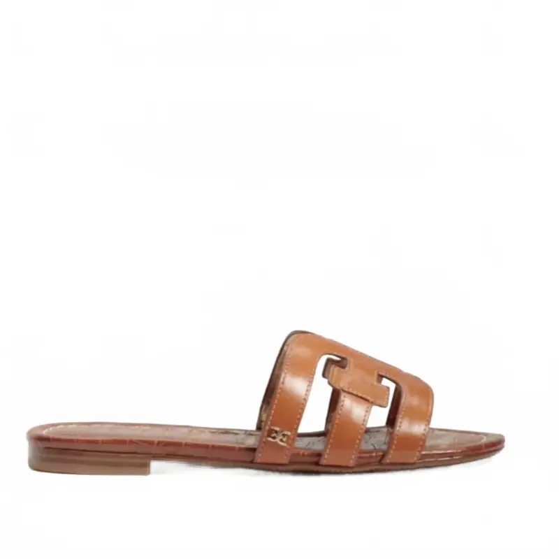 Women's Bay Slide Sandal In Saddle Leather 1