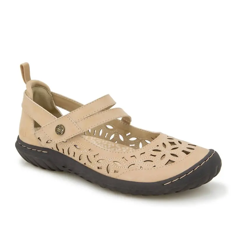 Women's Bellerose Encore Mary Jane Flat In Nude 1
