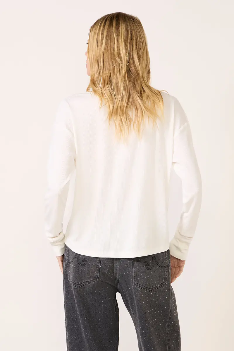 Women's Bex Split Neck Top 4