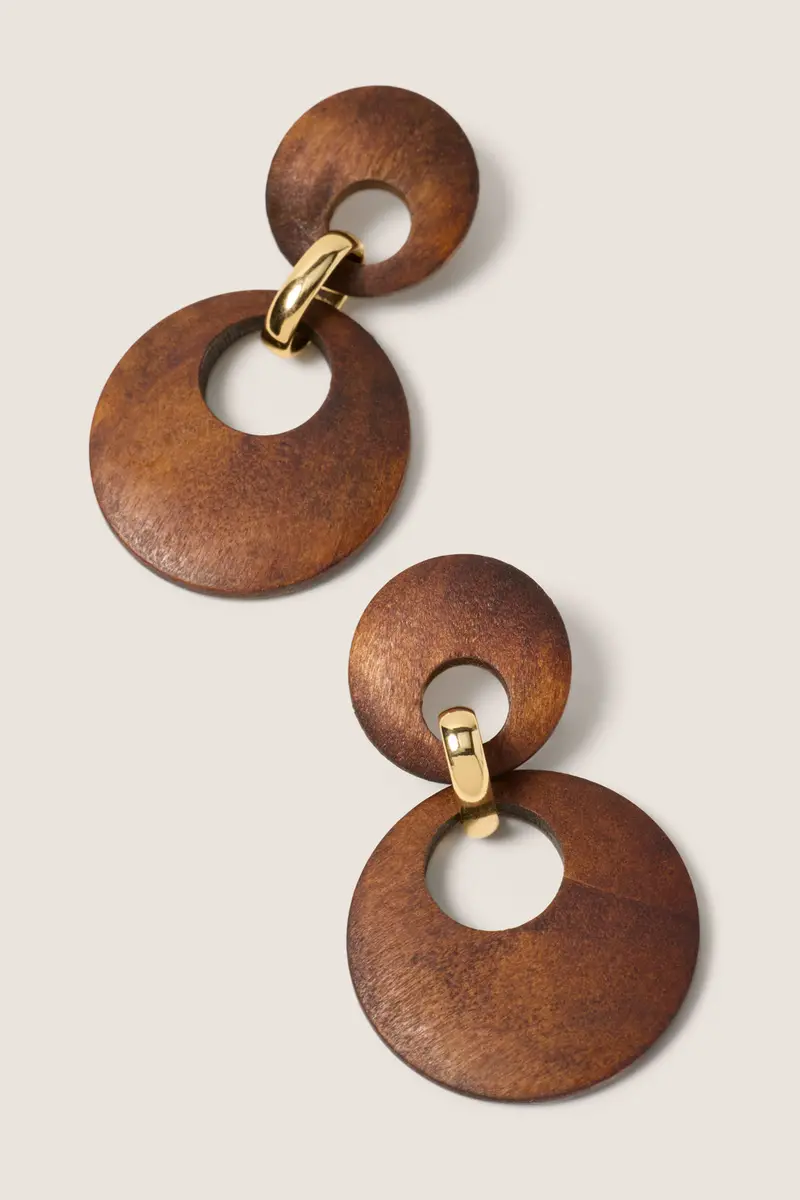 Women's Bonnie Wood Earring 1