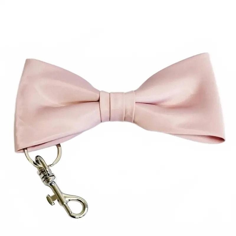 Women's Bow Bag Charm And Keychain In Pink 1