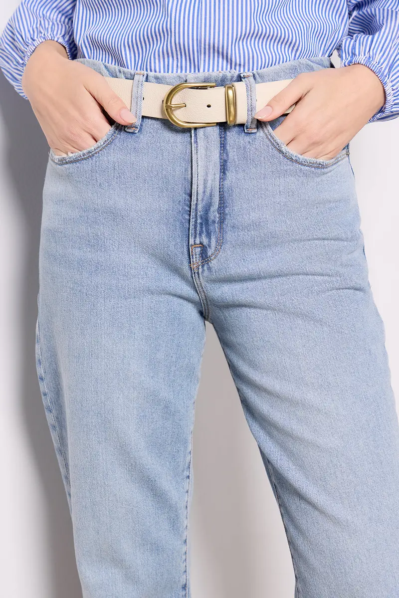 Women's Boy Straight Crop Jeans 2