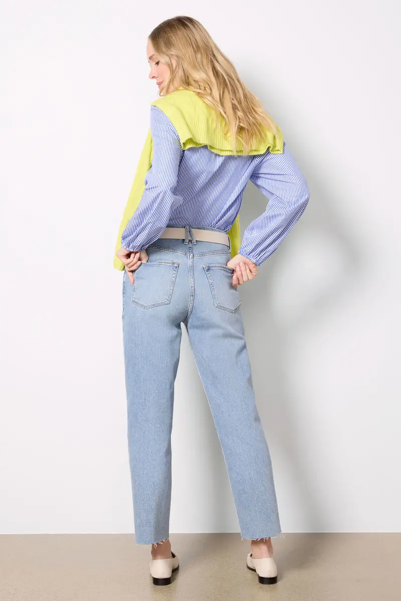 Women's Boy Straight Crop Jeans 4