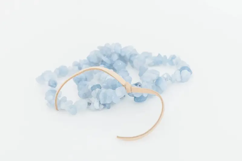 Women's Breck Aquamarine Chip Bracelet In Blue 1