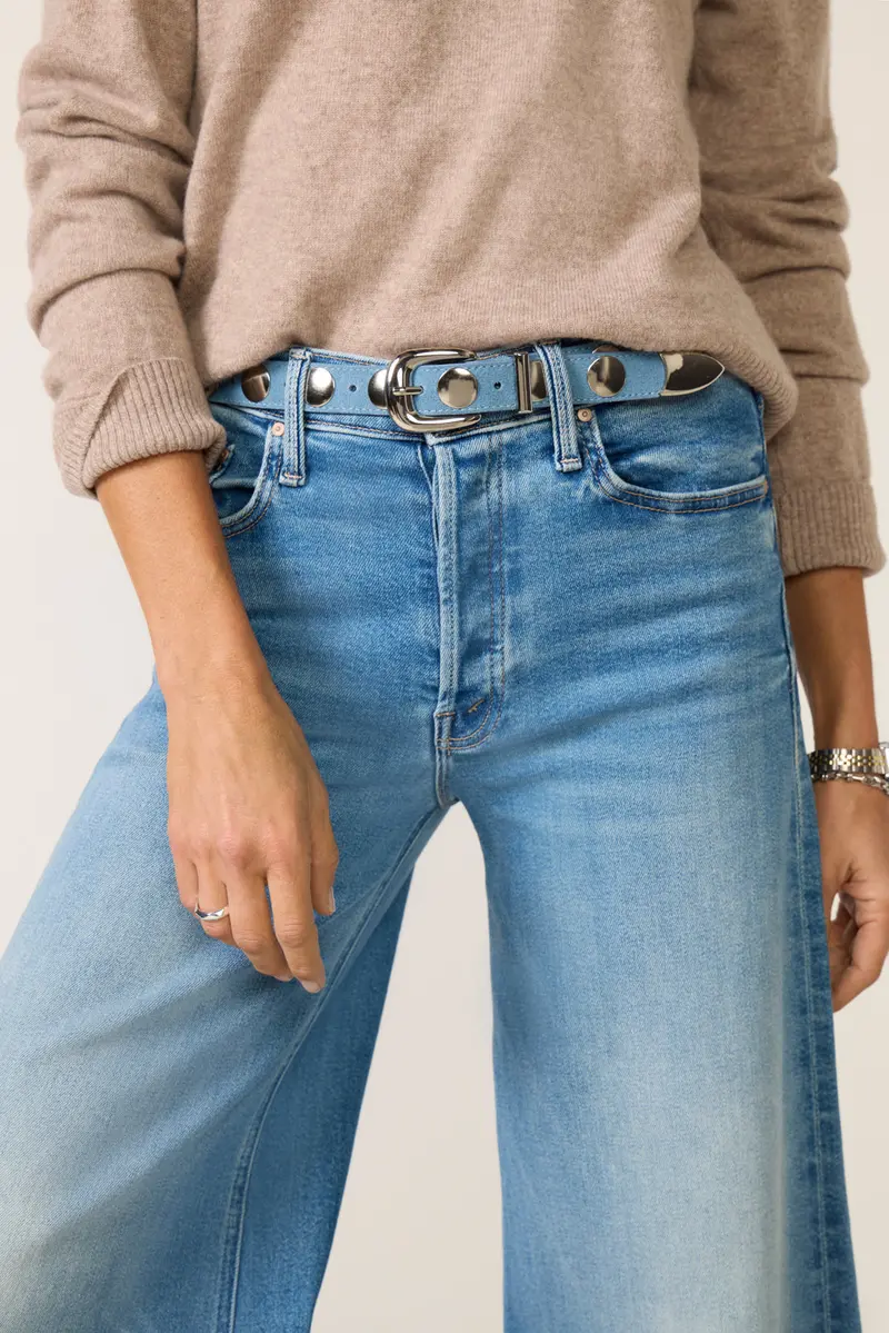 Women's Brett Studded Suede Belt 1