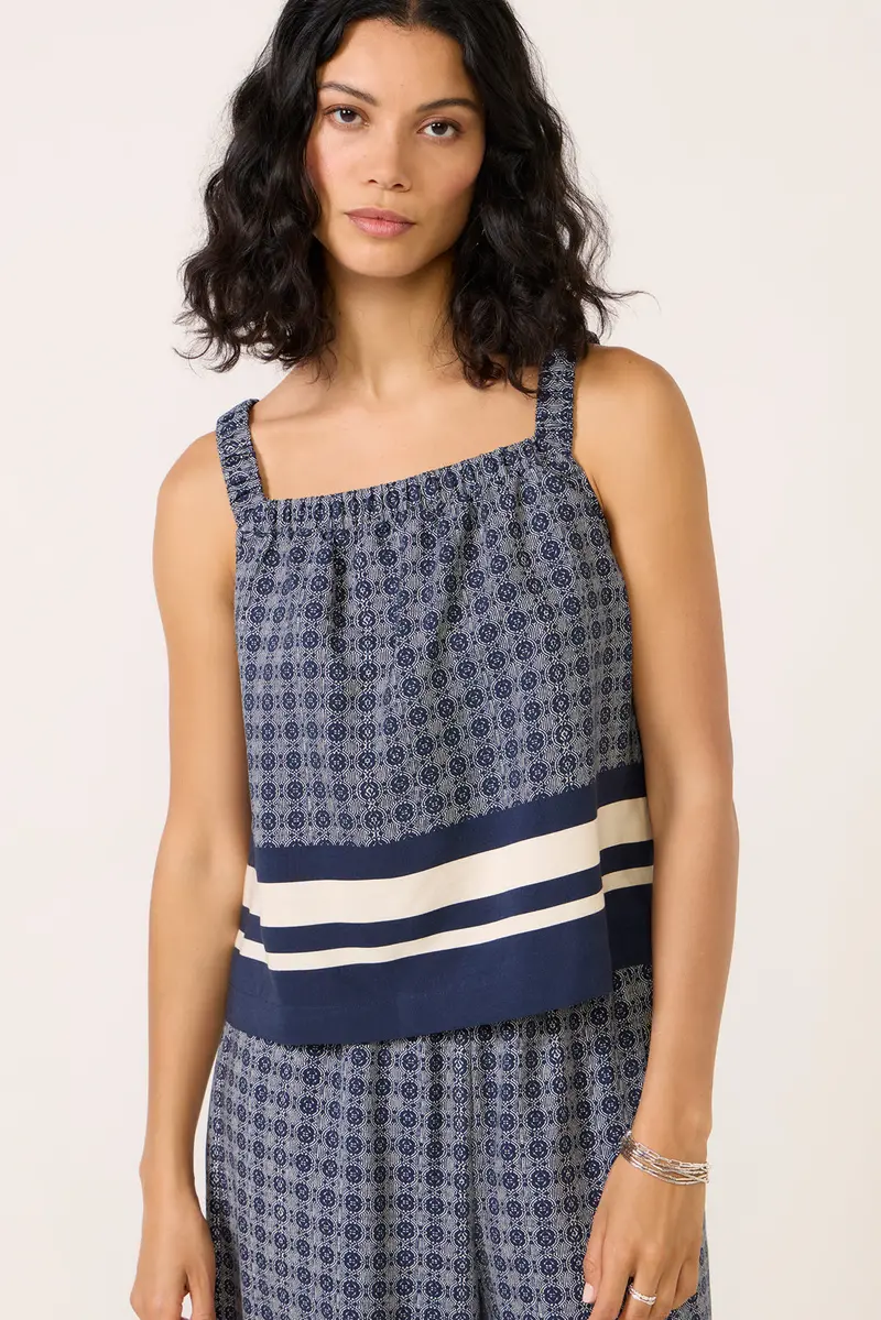 Women's Bria Tile Print Cami Top 1
