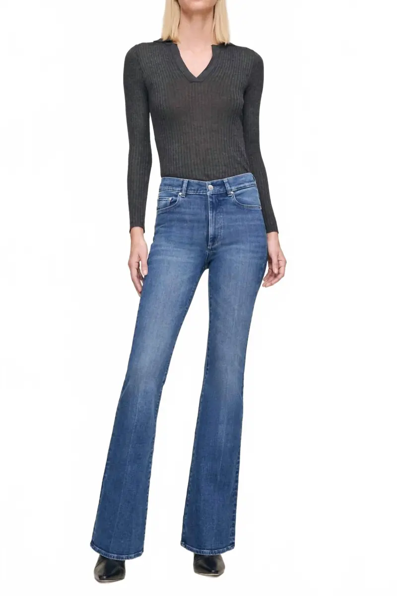 Women's Bridget High Rise Bootcut Jeans In Oceanside 1