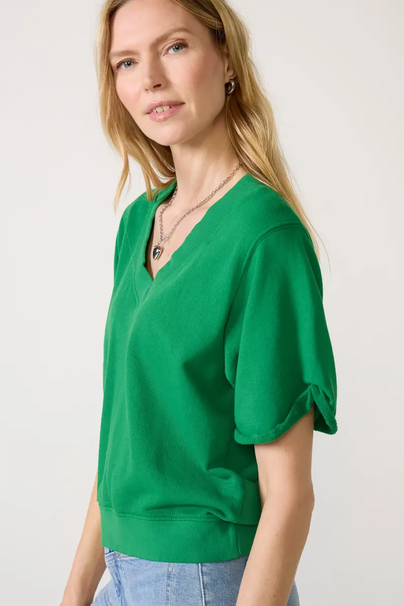 Women's Briggs Short Sleeve Sweatshirt 1