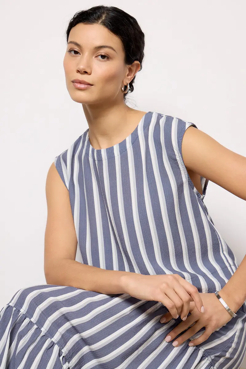 Women's Cali Stripe Shell Top 1