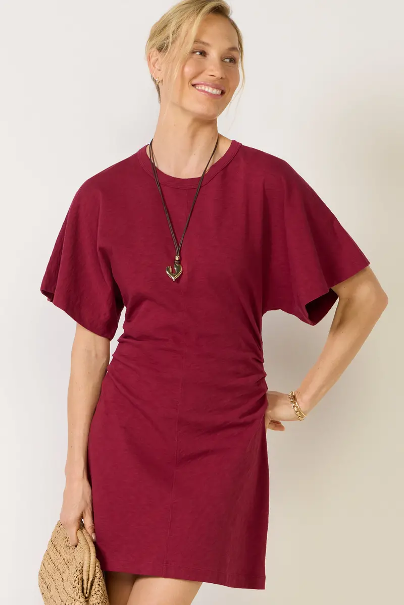 Women's Cam Ruched Mini Dress 1