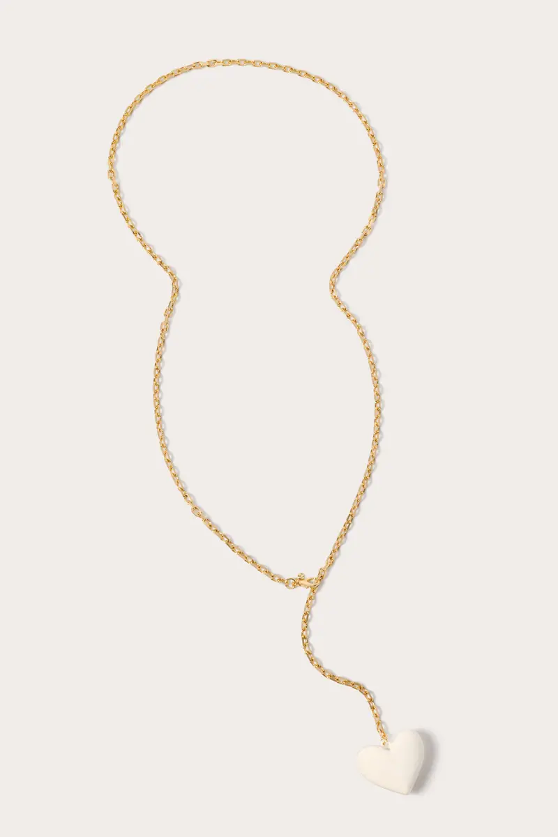 Women's Carina Heart Drop Necklace 1