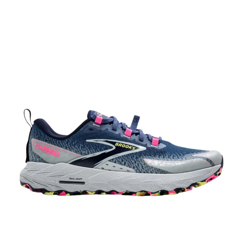 Women's Cascadia 18 Mountain Trail-Running Shoes In Oceana/Blue/Pink 1