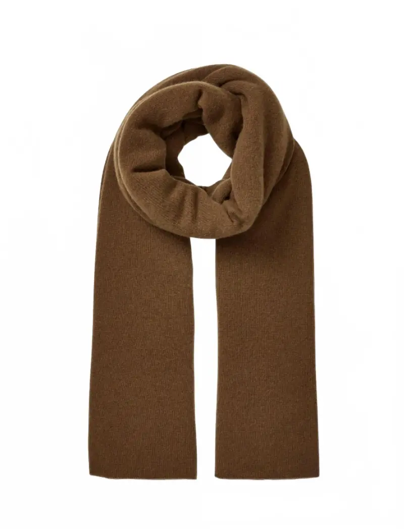 Women's Cashmere Travel Wrap In Golden/Brown 1
