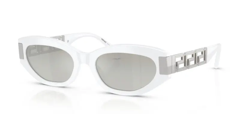 Women's Cat-Eye Sunglasses In White 1