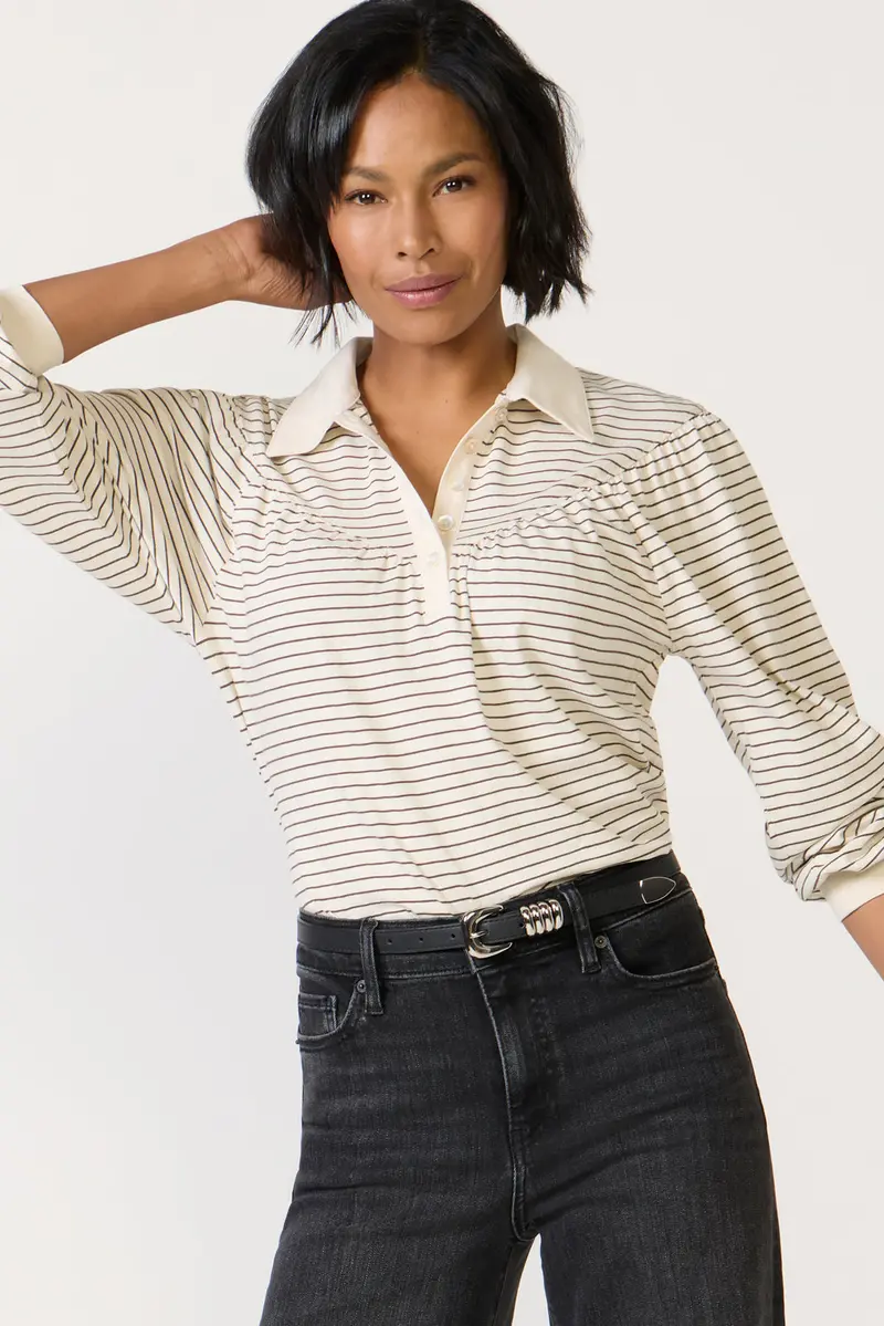 Women's Cecilia Collared Top 1