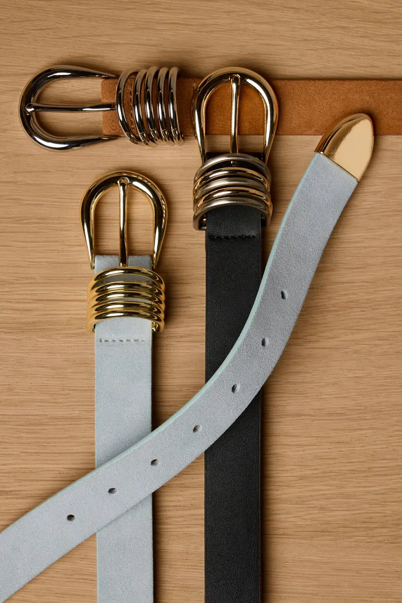Women's Celine Leather Loop Belt 1