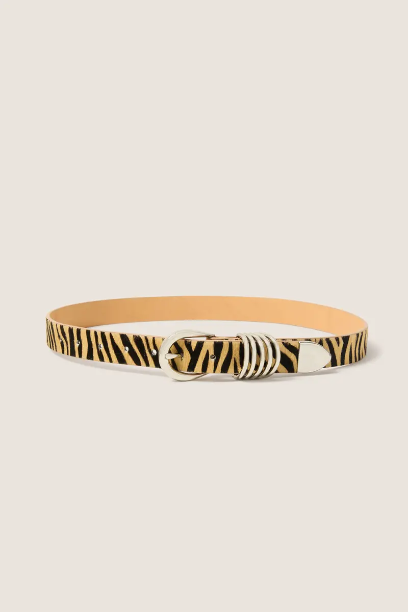 Women's Celine Zebra Loop Belt 1