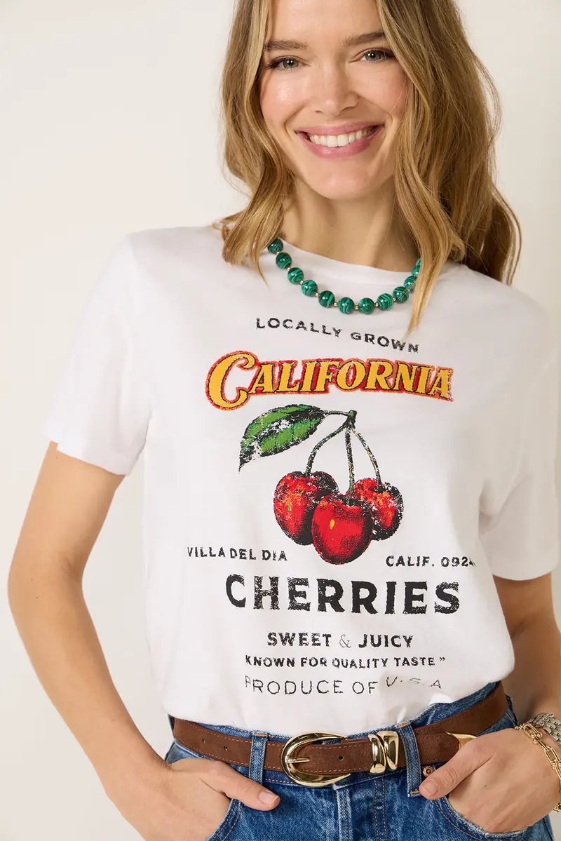 Women's Cherry T-Shirt 1