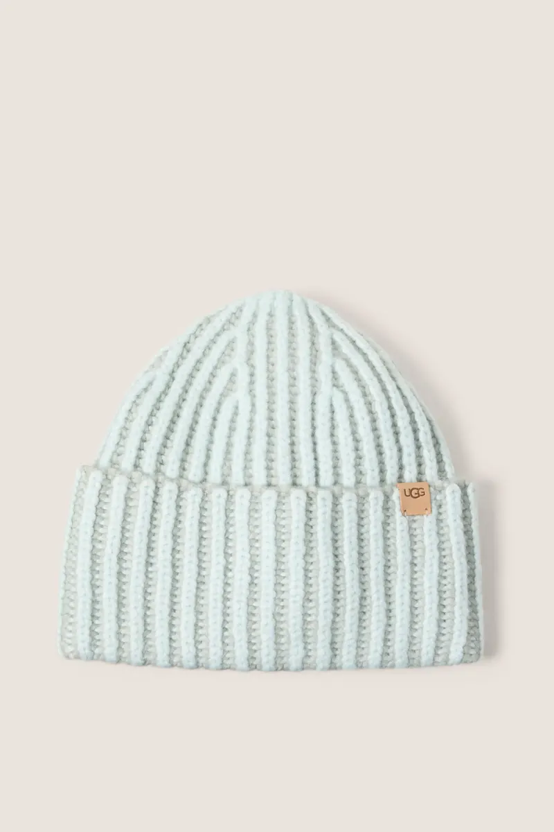 Women's Chunky Plaited Beanie Hat 1