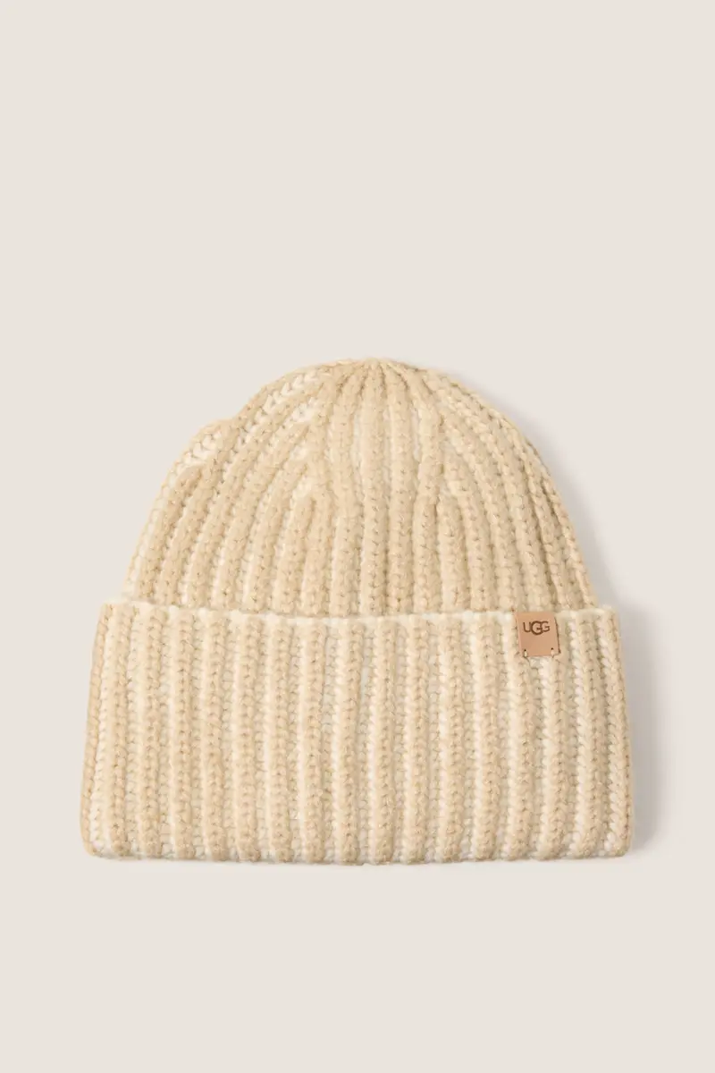 Women's Chunky Plaited Beanie Hat 1
