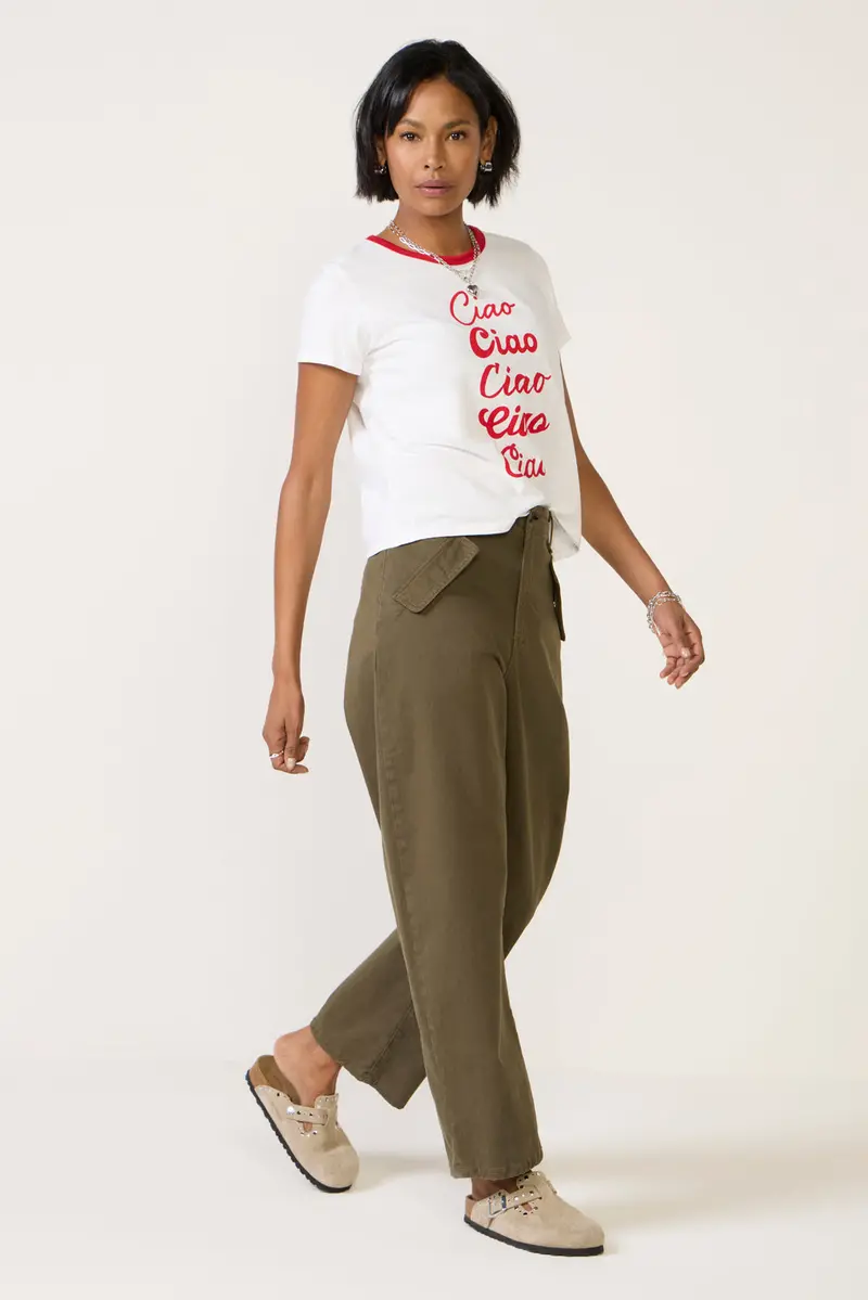 Women's Ciao Ciao Ringer T-Shirt 2