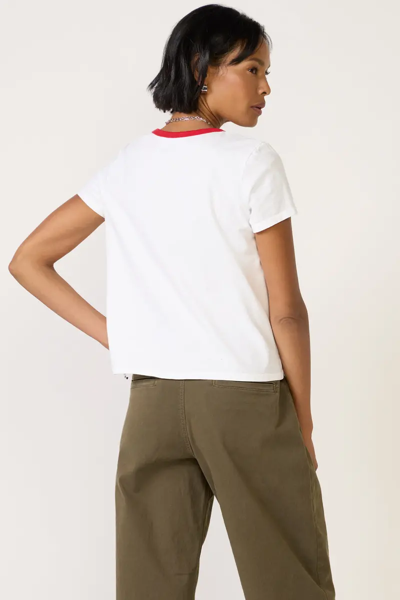 Women's Ciao Ciao Ringer T-Shirt 4