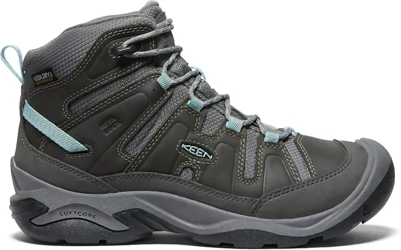 Women's Circadia Mid Waterproof Hiking Boot In Steel Grey 1