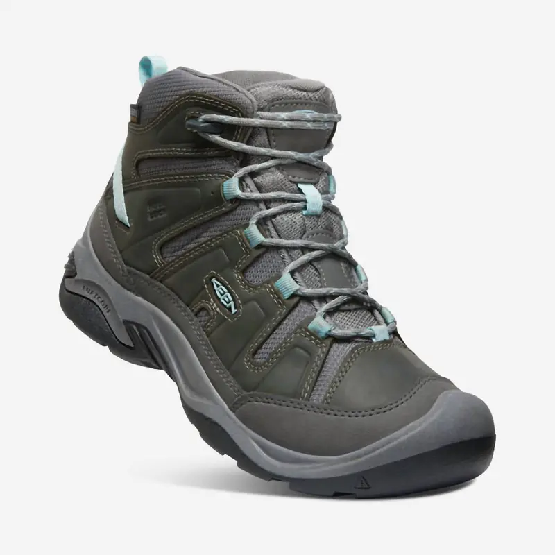 Women's Circadia Waterproof Wide Boot In Steel Grey/Cloud Blue 1
