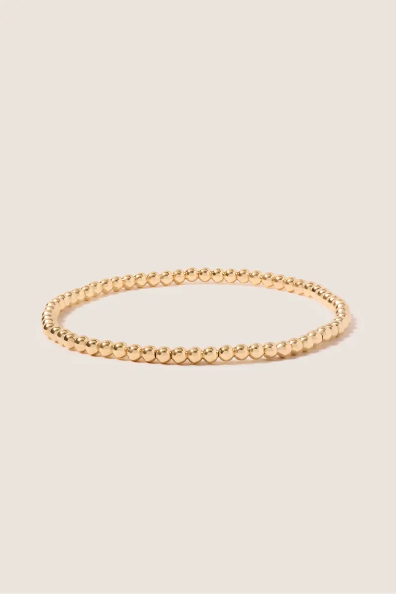 Women's Classic Gold 3Mm Bracelet 1
