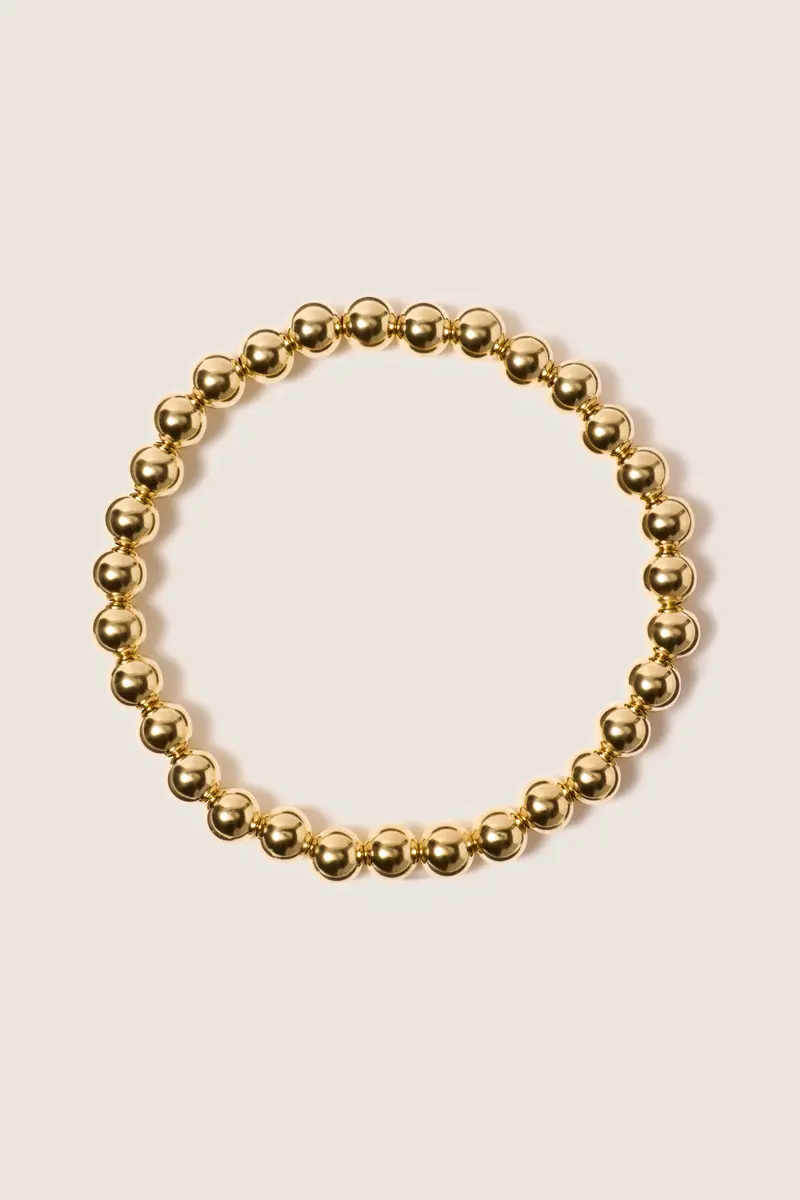 Women's Classic Gold 6Mm Bracelet 1