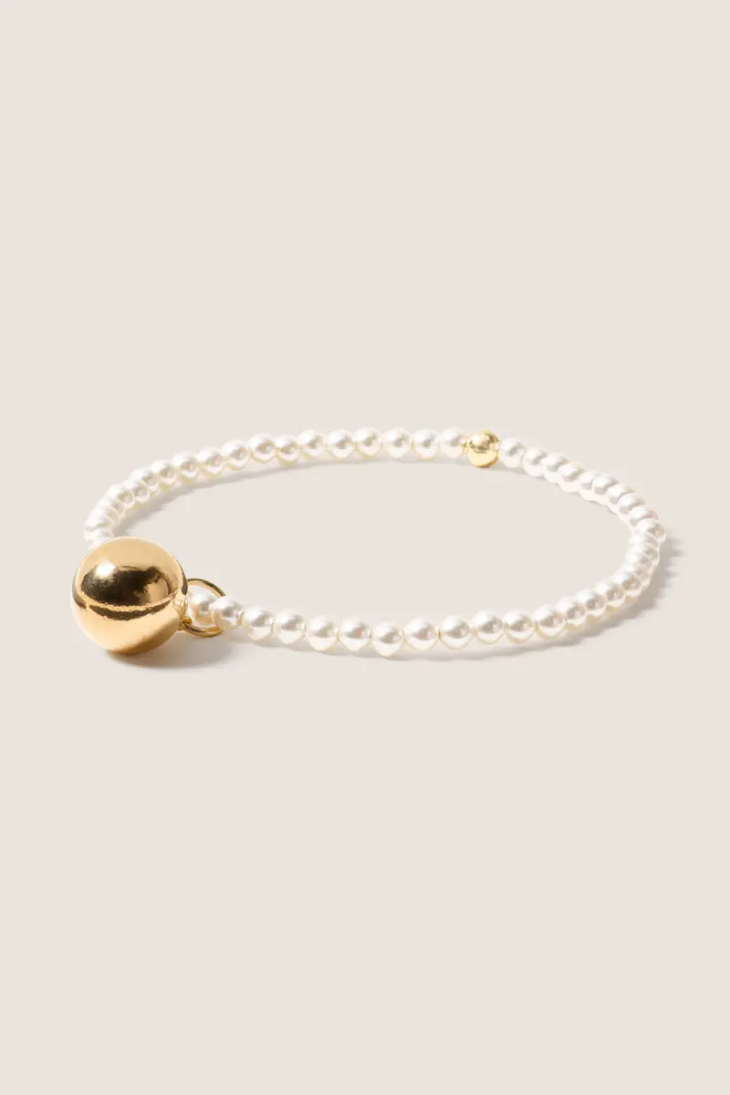 Women's Classic Pearl 3Mm Bracelet W Bead 1