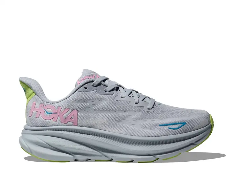 Women's Clifton 9 Running Shoe In Gull / Sea Ice 1