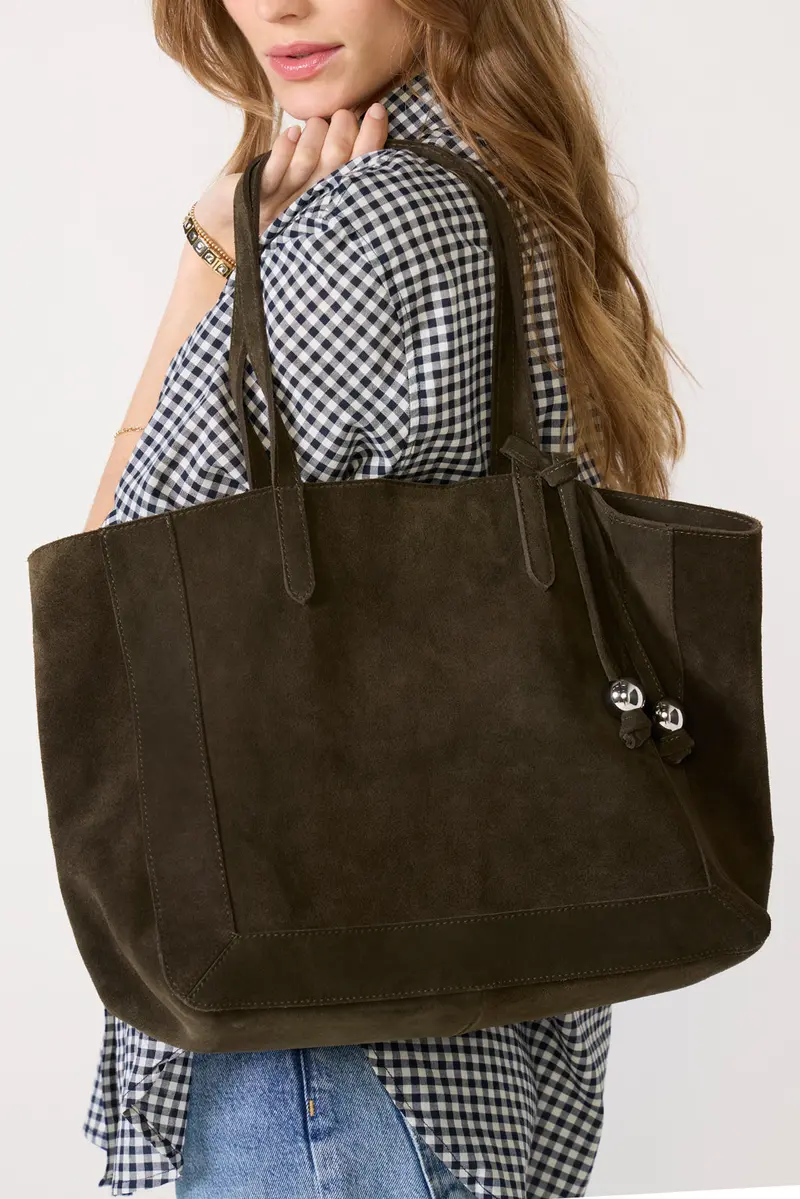 Women's Cohen Suede Tote Bag 1
