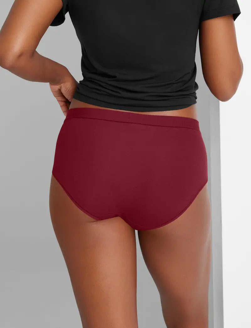 Women's Cool Cotton High Rise Brief 1