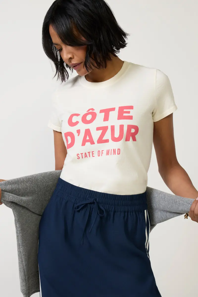 Women's Cote D`Azur State Of Mind T-Shirt 1