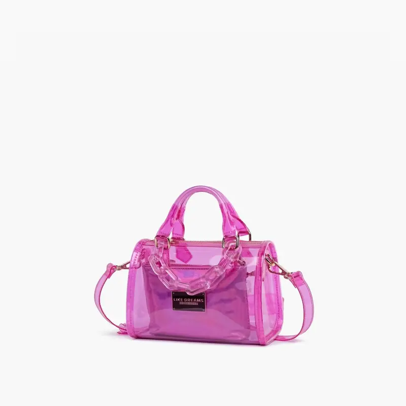 Women's Crystal Mini Crossbody Purse In Pink 1