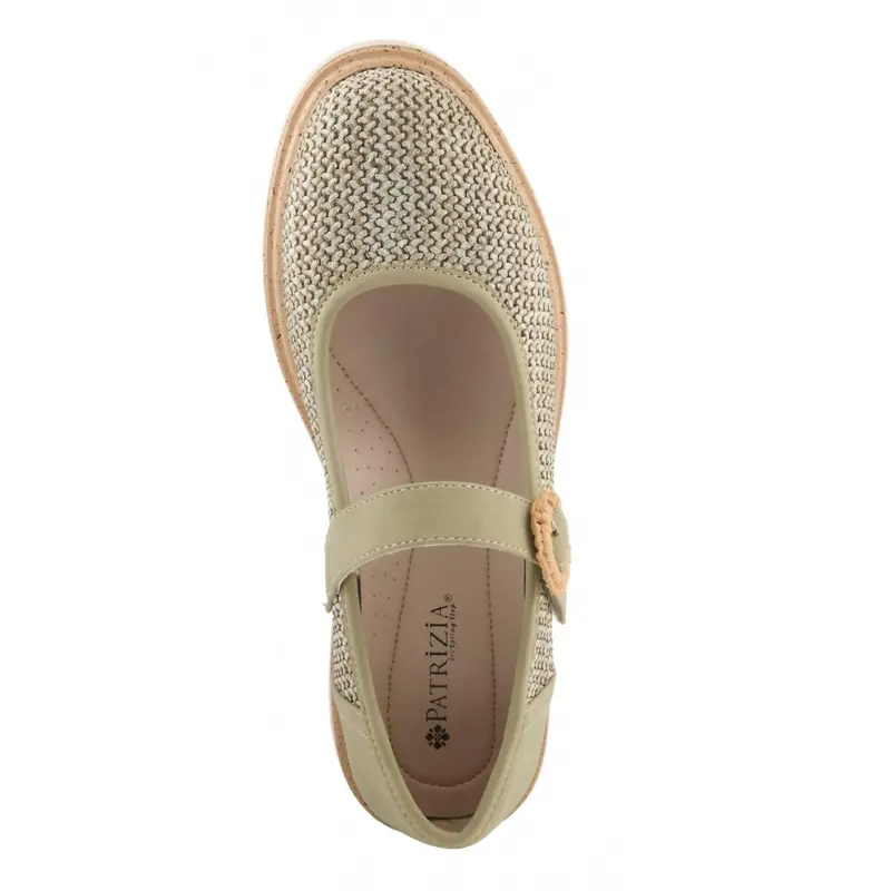 Women's Demure Mary Jane Shoes In Green 5