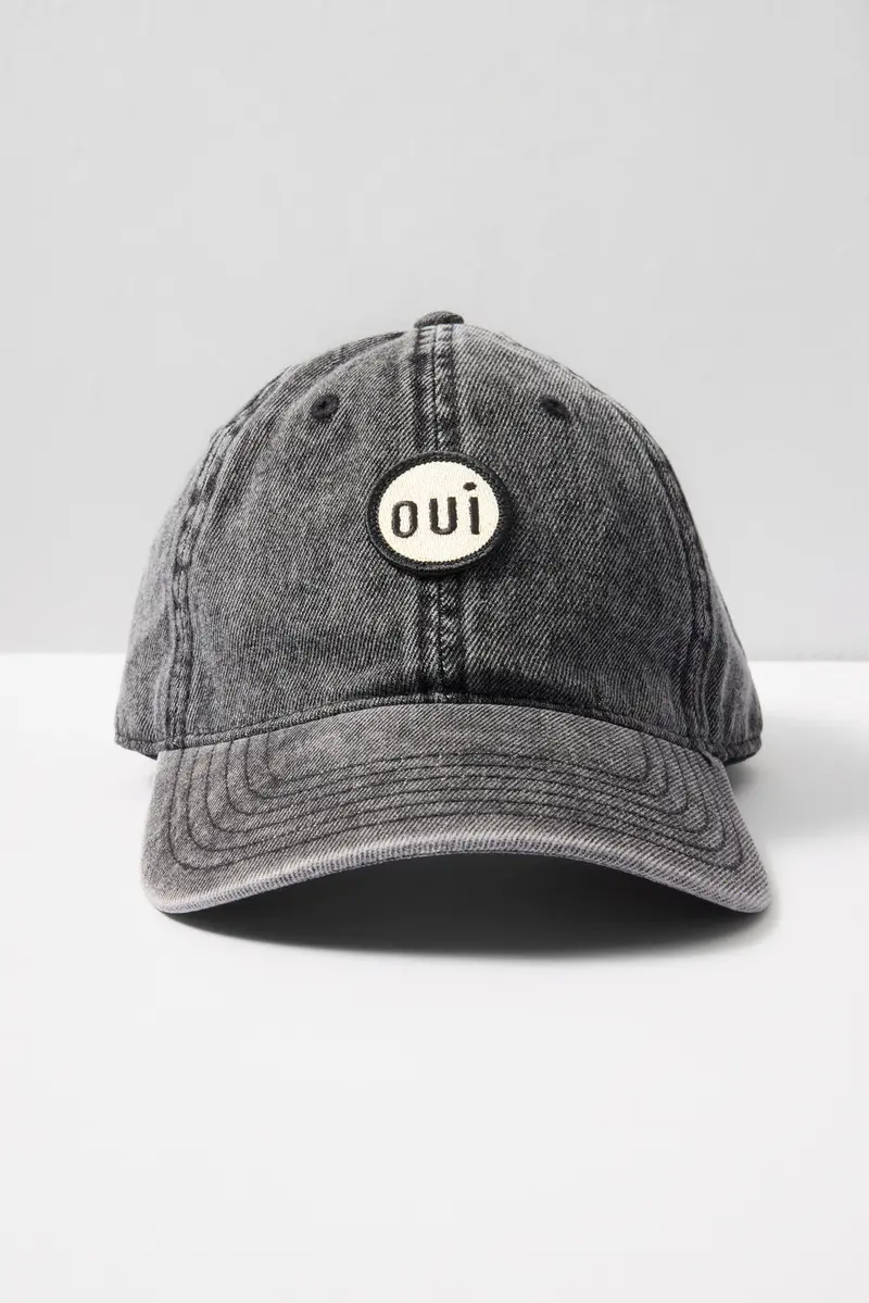 Women's Denim Baseball Hat 1