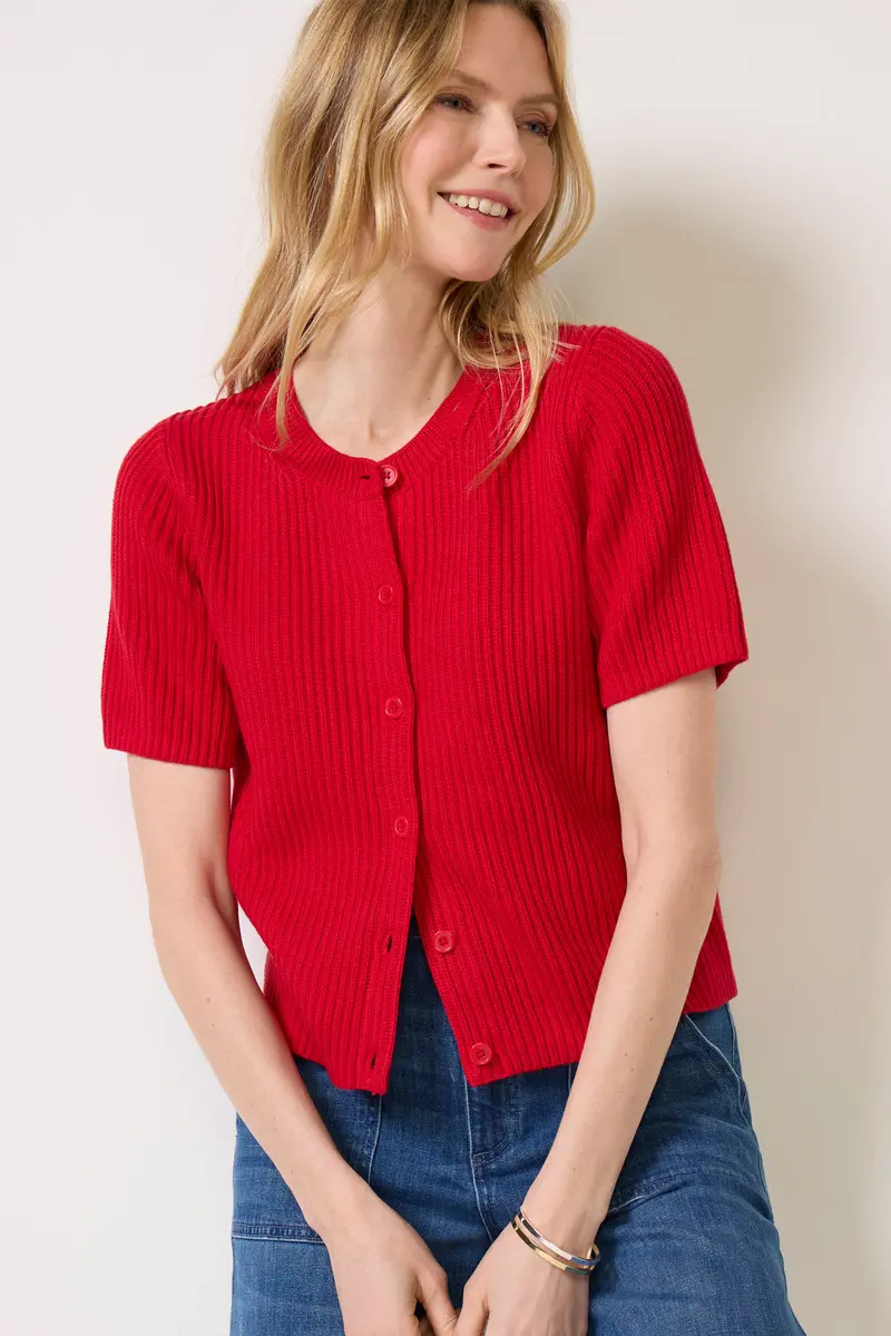 Women's Devon Ss Cardigan 1