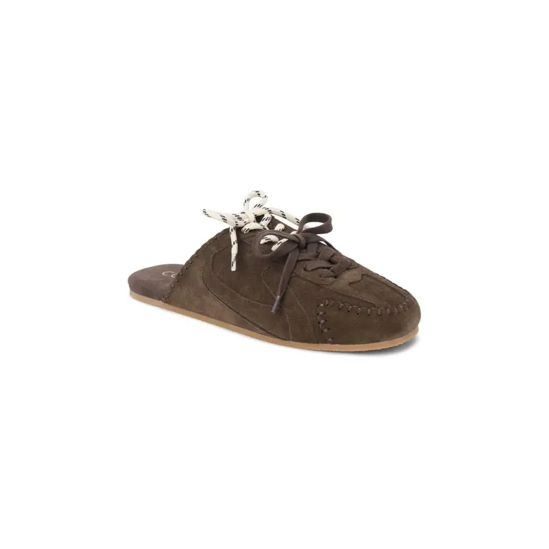 Women's Devyn Sneaker Mules In Chocolate 1