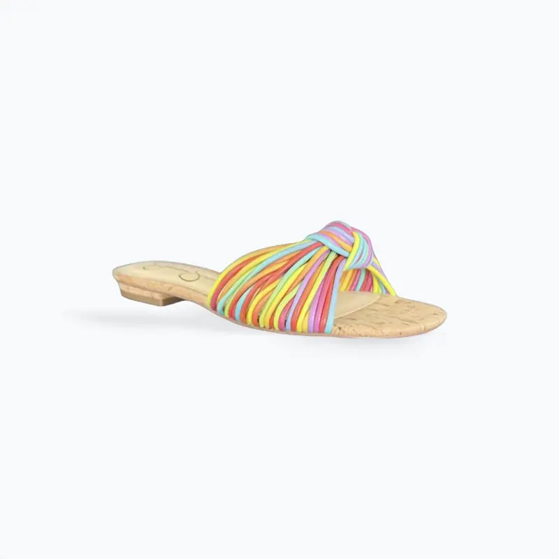Women's Dydra Sandal In Multi Rainbow 1