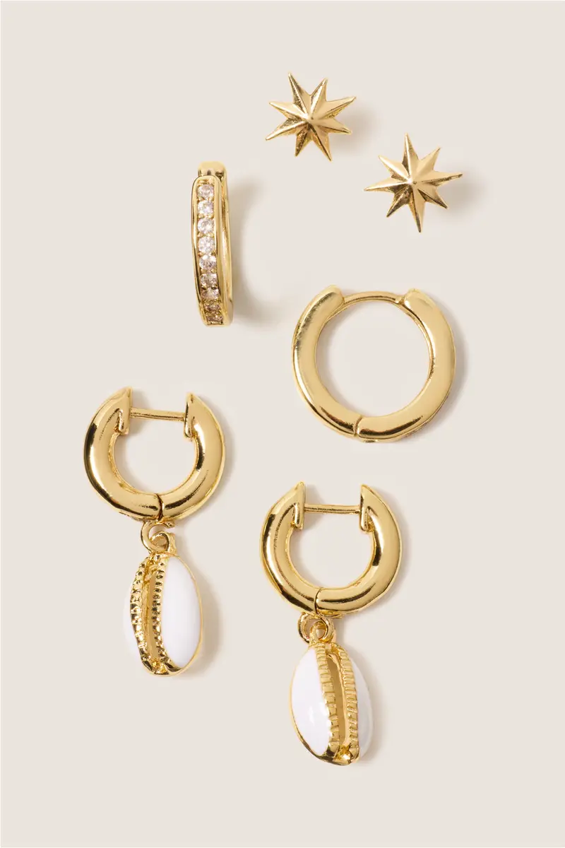 Women's Elenor Earring Pack 1