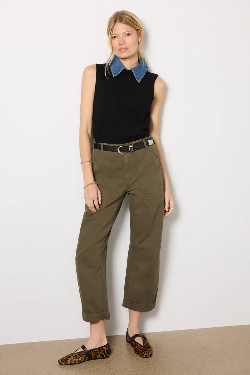 Women's Ellie Knit Collared Tank Top 1