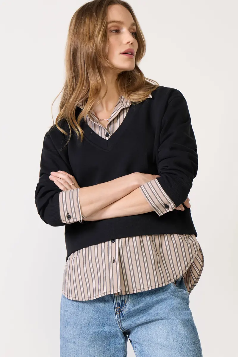 Women's Ellie Twofer Sweatshirt 1
