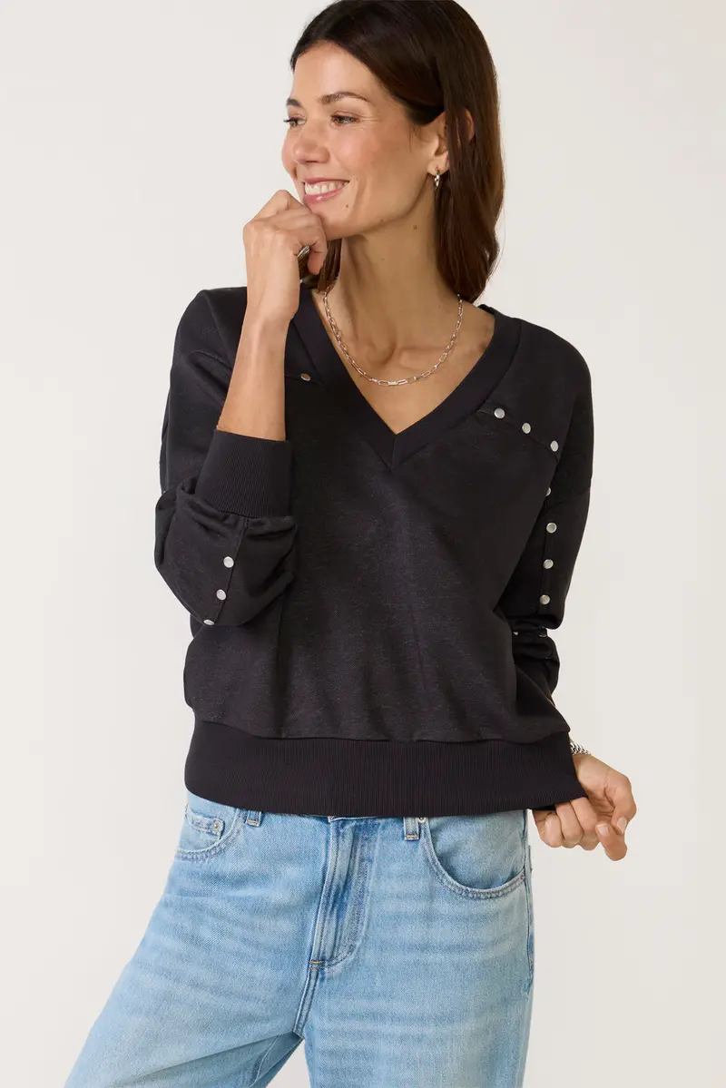 Women's Ellis Stud Sweatshirt 1