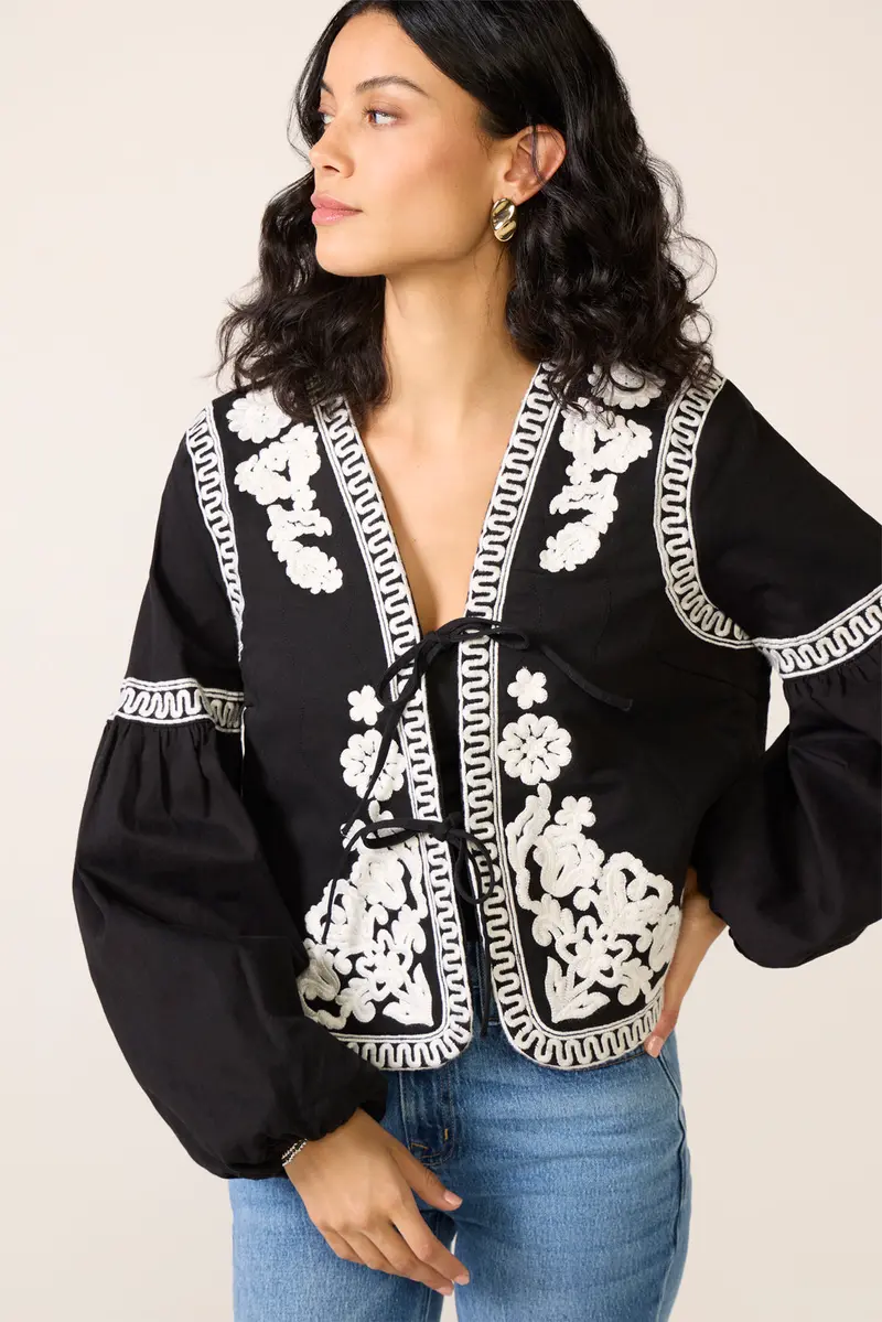 Women's Embroidered Jacket 1