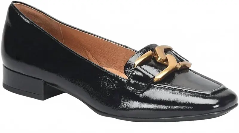 Women's Erica Dress Loafers In Black Patent 1