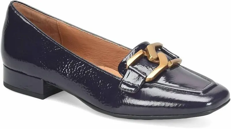 Women's Erica Dress Loafers In Midnight Navy 1